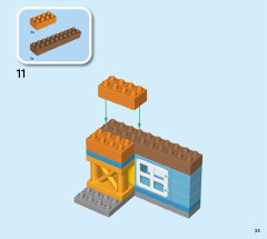 LEGO 10990 instructions page 23 – build guide