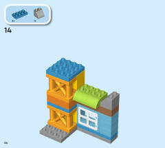 LEGO 10990 instructions page 26 – build guide