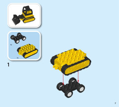 LEGO 10990 instructions page 7 – build guide