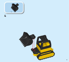 LEGO 10990 instructions page 9 – build guide