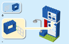 LEGO 10995 instructions page 12 – build guide