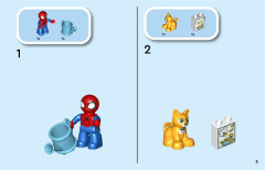 LEGO 10995 instructions page 3 – build guide