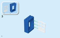 LEGO 10995 instructions page 8 – build guide