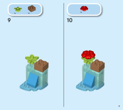 LEGO 10997 instructions page 9 – build guide