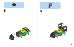 LEGO 11001 instructions page 21 – build guide