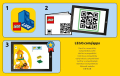 LEGO 11001 instructions page 3 – build guide