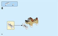 LEGO 11002 instructions page 18 – build guide