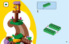 LEGO 11002 instructions page 19 – build guide