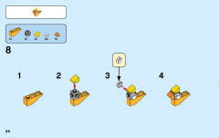 LEGO 11002 instructions page 24 – build guide