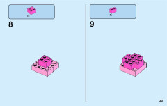 LEGO 11002 instructions page 33 – build guide