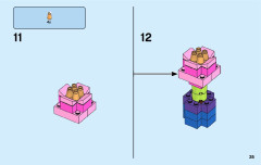 LEGO 11002 instructions page 35 – build guide