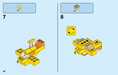 LEGO 11002 instructions page 40 – build guide