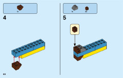 LEGO 11002 instructions page 44 – build guide
