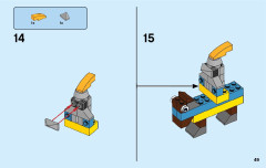 LEGO 11002 instructions page 49 – build guide