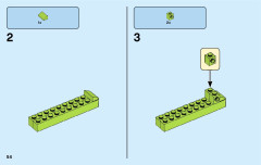 LEGO 11002 instructions page 54 – build guide