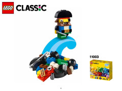 LEGO 11003 instructions page 1 – build guide