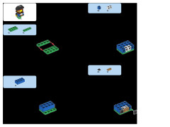LEGO 11003 instructions page 2 – build guide