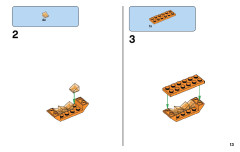 LEGO 11003 instructions page 13 – build guide
