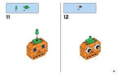 LEGO 11003 instructions page 19 – build guide