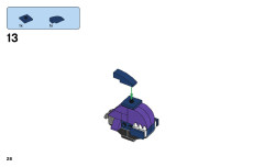 LEGO 11003 instructions page 28 – build guide