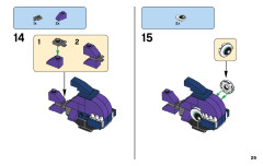 LEGO 11003 instructions page 29 – build guide