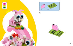 LEGO 11003 instructions page 51 – build guide