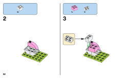 LEGO 11003 instructions page 52 – build guide