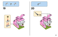 LEGO 11003 instructions page 61 – build guide