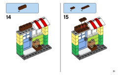 LEGO 11003 instructions page 71 – build guide