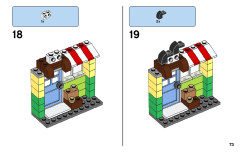 LEGO 11003 instructions page 73 – build guide