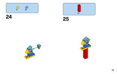 LEGO 11003 instructions page 77 – build guide
