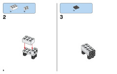 LEGO 11003 instructions page 8 – build guide
