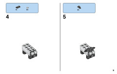 LEGO 11003 instructions page 9 – build guide