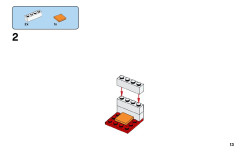 LEGO 11004 instructions page 13 – build guide