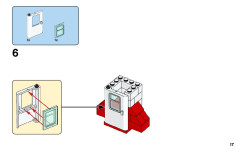 LEGO 11004 instructions page 17 – build guide