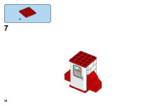 LEGO 11004 instructions page 18 – build guide