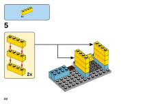 LEGO 11004 instructions page 24 – build guide