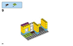 LEGO 11004 instructions page 28 – build guide