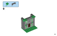 LEGO 11004 instructions page 45 – build guide