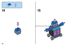 LEGO 11004 instructions page 72 – build guide