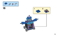 LEGO 11004 instructions page 73 – build guide