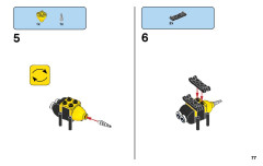 LEGO 11004 instructions page 77 – build guide