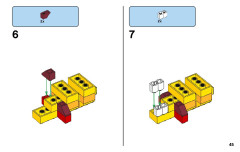 LEGO 11005 instructions page 45 – build guide
