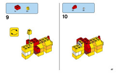 LEGO 11005 instructions page 47 – build guide
