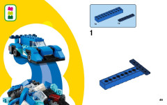 LEGO 11005 instructions page 49 – build guide