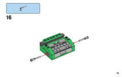 LEGO 11005 instructions page 73 – build guide