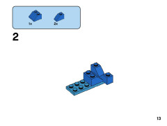 LEGO 11006 instructions page 13 – build guide