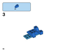 LEGO 11006 instructions page 14 – build guide