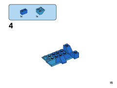 LEGO 11006 instructions page 15 – build guide