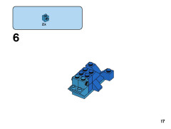 LEGO 11006 instructions page 17 – build guide